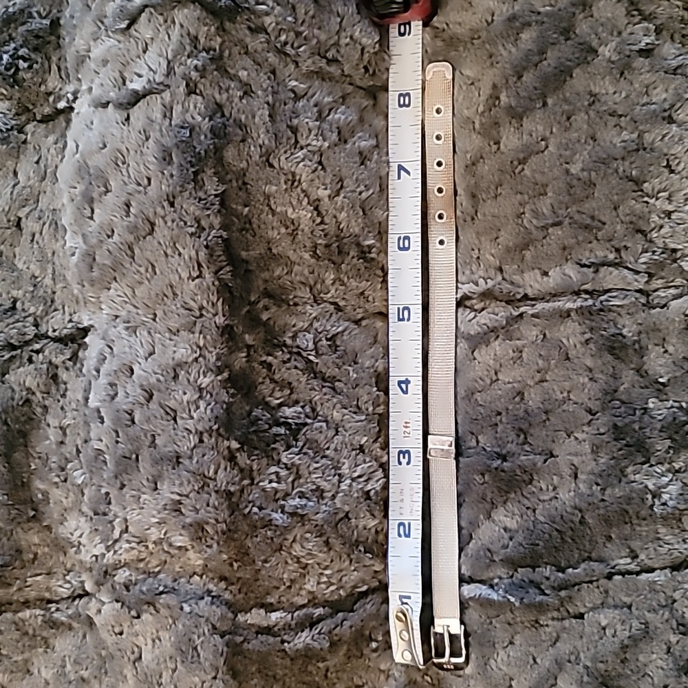 Sterling Silver 925 Buckle Braclet - image 2